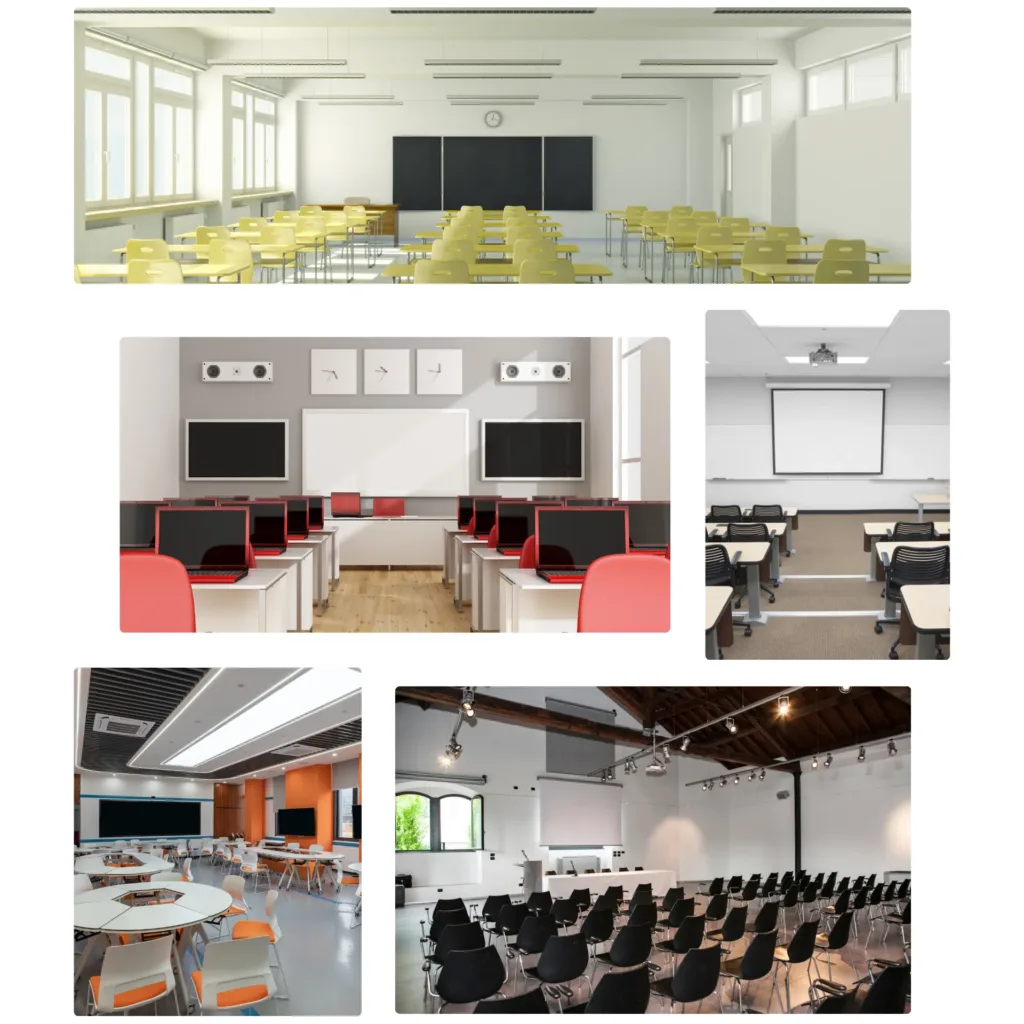 Allestimento aule multimediali e didattiche