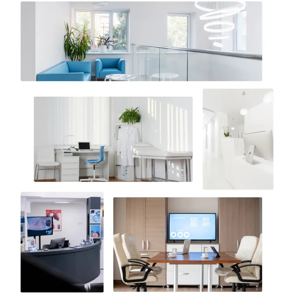 Allestimento sale ambito sanitario