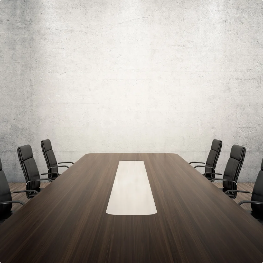 Allestimento sale riunioni medie dimensioni